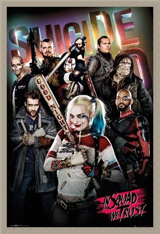Framed Framed In Squad We Trust - Suicide Squad