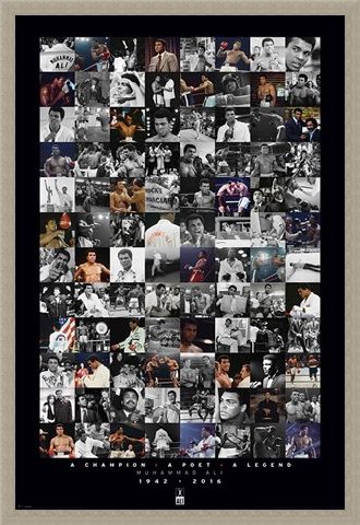 Framed Framed A Commemorative Montage - Muhammad Ali