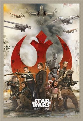 Framed Framed Rebels - Star Wars Rogue One