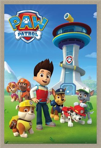 Framed Framed A Team Of Puppies - Paw Patrol
