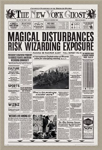 Framed Framed The New York Ghost - Fantastic Beasts