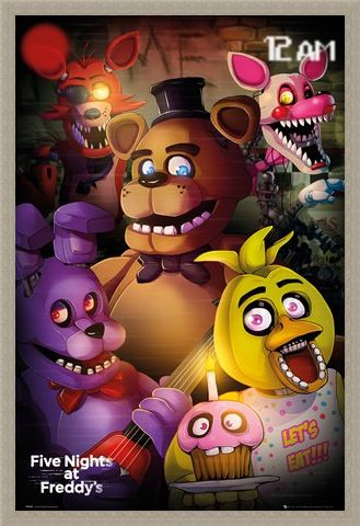 Framed Framed Group Shot - Five Nights At Freddy's