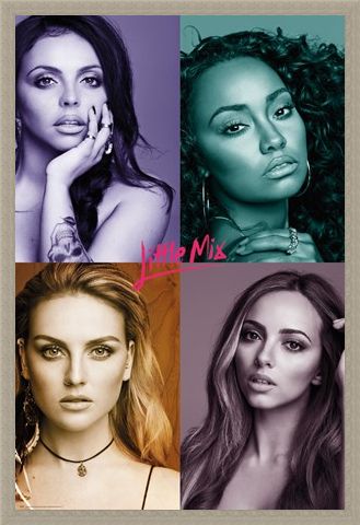 Framed Framed Quad Pictures - Little Mix