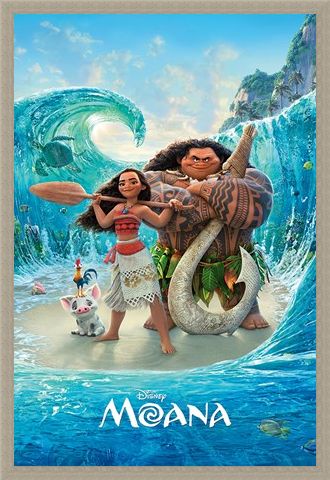 Framed Framed Magical Sea - Disney's Moana