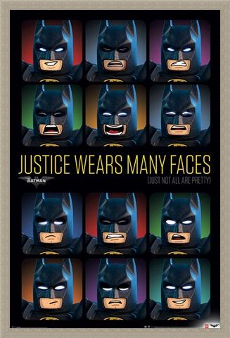 Framed Framed Justice Wears Many Faces - Lego Batman
