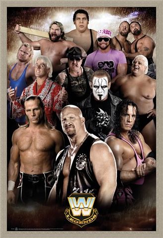 Framed Framed Wrestling Legends - WWE
