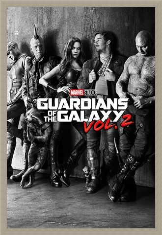Framed Framed Black and White Teaser - Guardians Of The Galaxy Vol.2