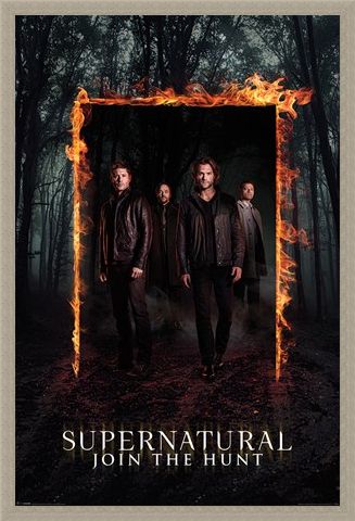 Framed Framed Through The Fire And Flames - Supernatural