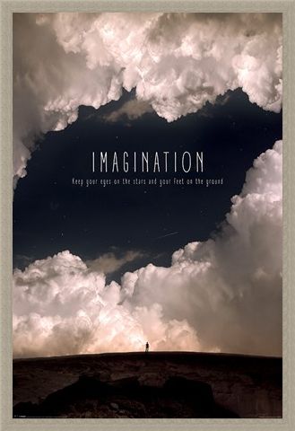 Framed Framed Imagination - Motivational