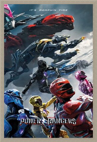 Framed Framed Movie Charge - Power Rangers
