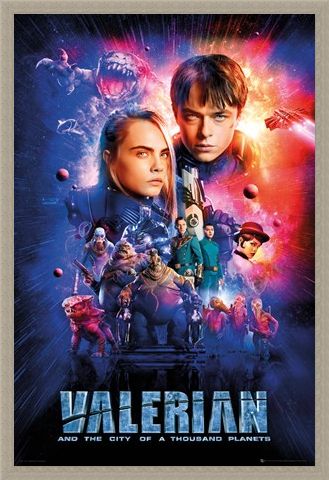 Framed Framed A Thriving Metropolis - Valerian