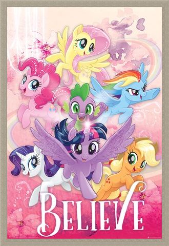 Framed Framed Believe - My Little Pony Movie