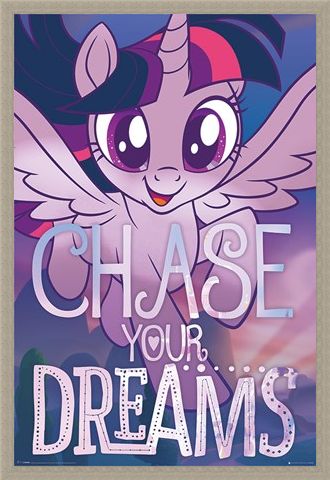Framed Framed Chase Your Dreams - My Little Pony Movie