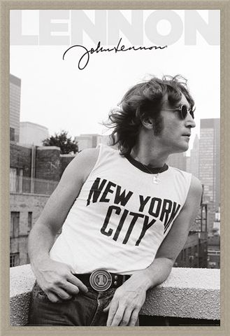 Framed Framed NYC Profile - John Lennon