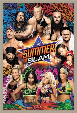 Framed Framed Summerslam - WWE