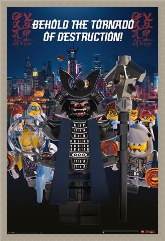 Framed Framed Garmadon Destruction - LEGO® Ninjago Movie