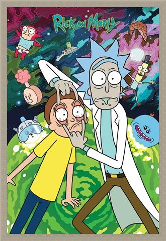 Framed Framed Watch - Rick and Morty