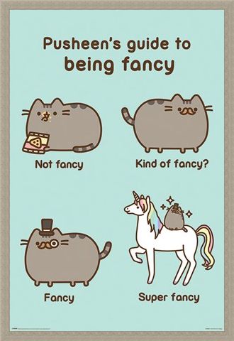 Framed Framed Super Fancy - Pusheen