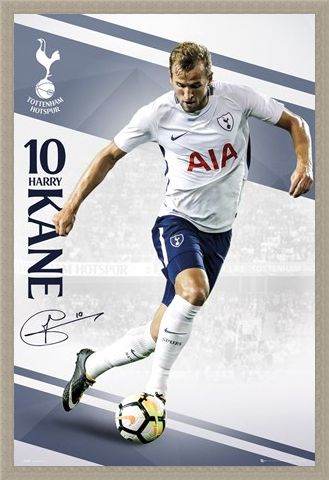 Framed Framed Tottenham Kane 17-18 -