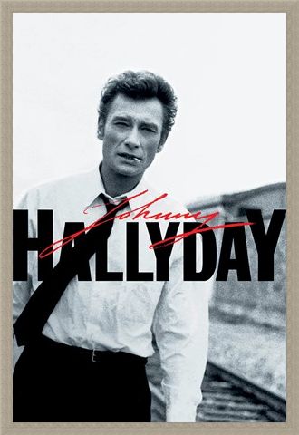 Framed Framed Train Tracks - Johnny Hallyday