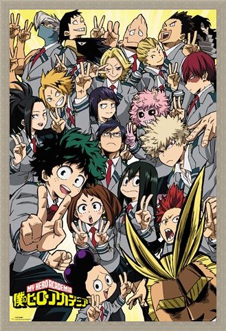 Framed Framed School Compilation - My Hero Academia