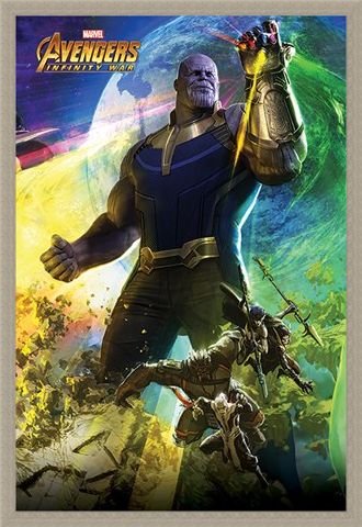 Framed Framed Thanos - Avengers Infinity War