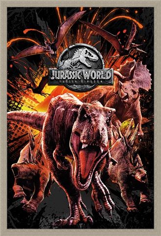 Framed Framed Fallen Kingdom Montage - Jurassic World