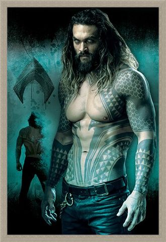 Framed Framed Aquaman - Justice League