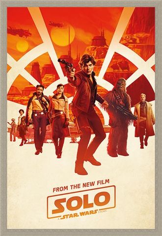 Framed Framed Millennium Teaser - Solo: A Star Wars Story