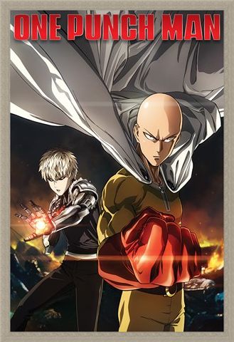 Framed Framed Destruction - One Punch Man
