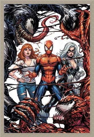 Framed Framed Venom and Carnage Fight - Venom