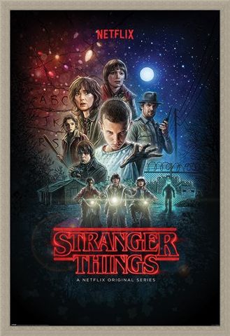 Framed Framed Character Montage - Stranger Things