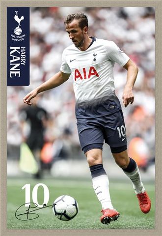 Framed Framed Kane 18-19 - Tottenham Hotspur