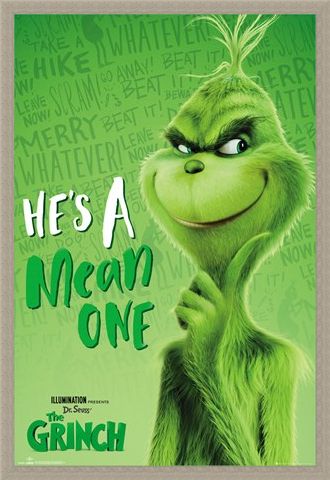 Framed Framed Mean One - The Grinch