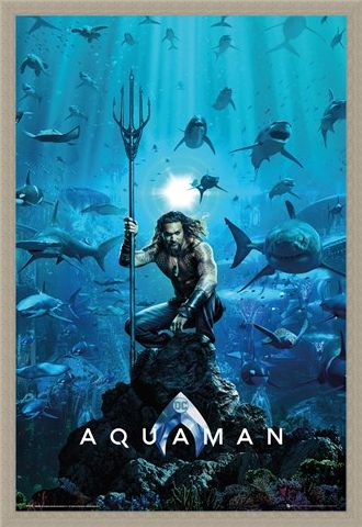 Framed Framed Aquaman - DC Comics