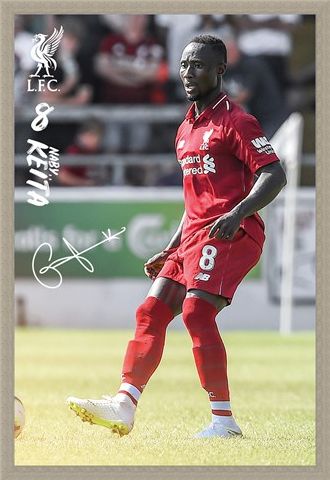 Framed Framed Keita 18-19 - Liverpool