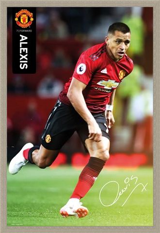 Framed Framed Alexis 18-19 - Manchester United