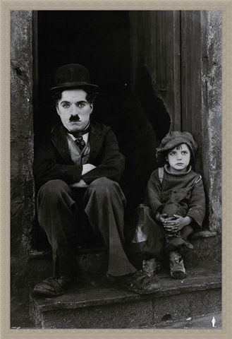 Framed Framed The Kid - Charlie Chaplin