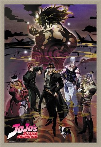Framed Framed Group - JoJo's Bizarre Adventures