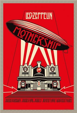 Framed Framed Mothership - Led Zeppelin