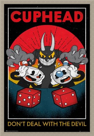 Framed Framed Don't Deal With The Devil - Cuphead Craps