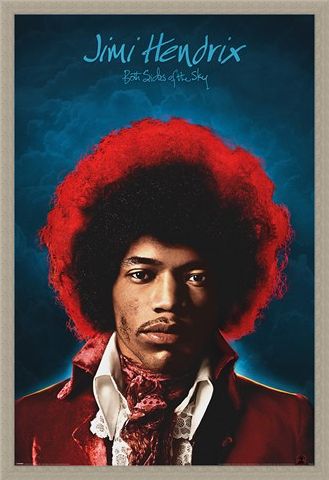 Framed Framed Both Sides of the Sky - Jimi Hendrix