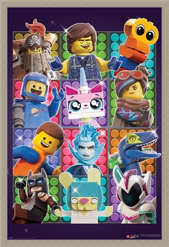 Framed Framed Some Assembly Required - The Lego Movie 2