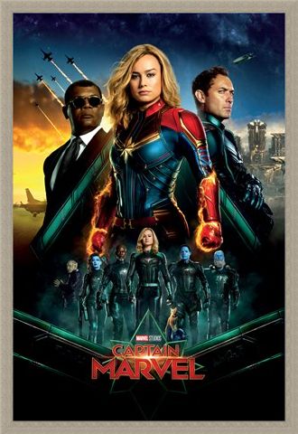 Framed Framed Epic - Captain Marvel