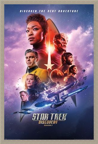 Framed Framed Discovery Next Adventure - Star Trek