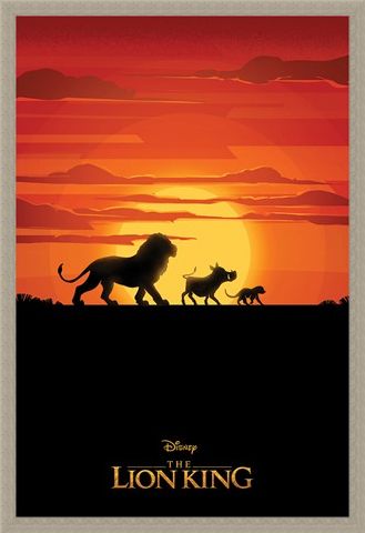 Framed Framed Long Live The King - The Lion King Movie