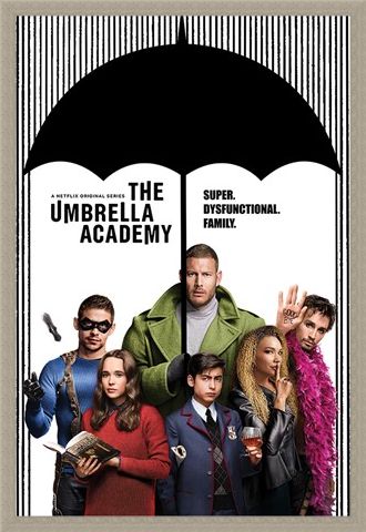Framed Framed Super Dysfunctional Family - The Umbrella Academy
