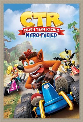 Framed Framed Nitro-Fueled - Crash Team Racing