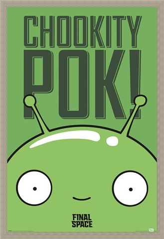 Framed Framed Mooncake Chookity Pok - Final Space