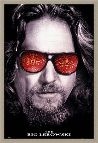 Framed Framed The Dude - The Big Lebowski